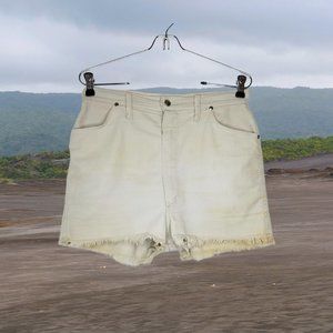 Distressed Vintage 80s Wrangler Cutoff Shorts, Women's Size 18
